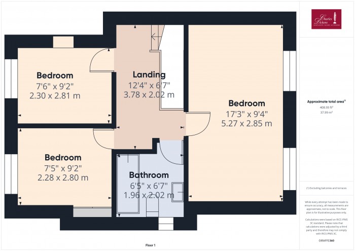 Floorplan for 63 Rowlands Rise, TA7