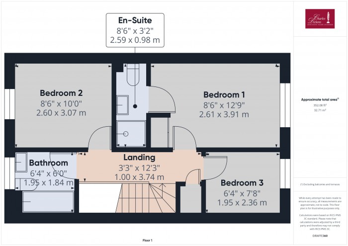 Floorplan for 1, TA6