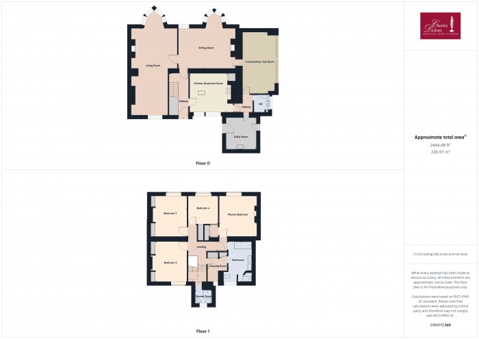 Floorplan for Four Forks House, TA5