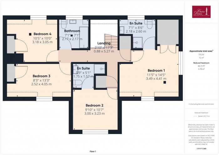 Floorplan for Trevecca, TA7