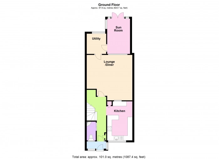 Floorplan for 74, TA6