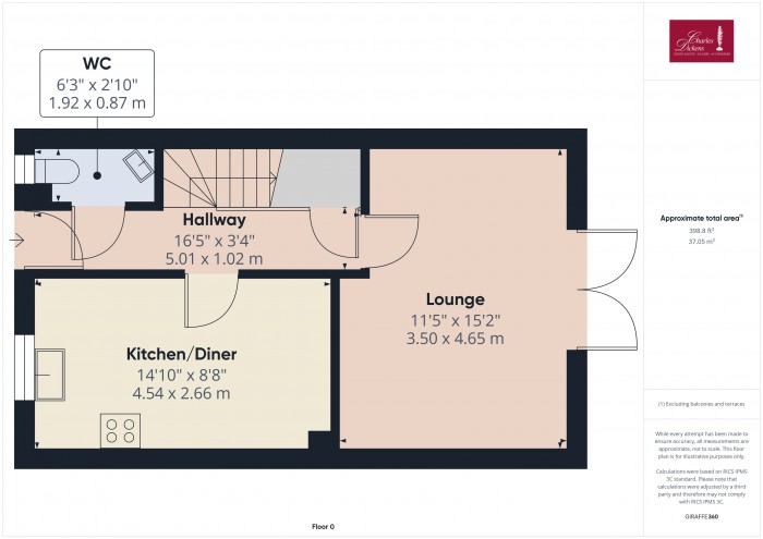 Floorplan for 2 Siboney Place, TA6