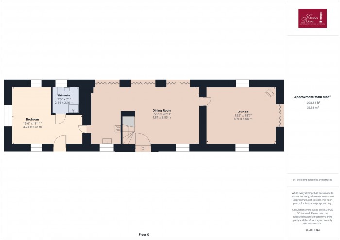 Floorplan for Guards Hill Barn, TA5