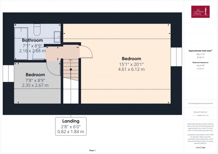 Floorplan for Guards Hill Barn, TA5