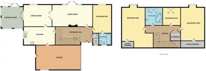 Floorplan for 64 Main Road, TA7