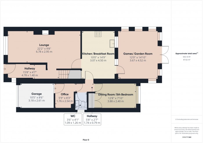 Floorplan for 67 Somerville Way, TA6