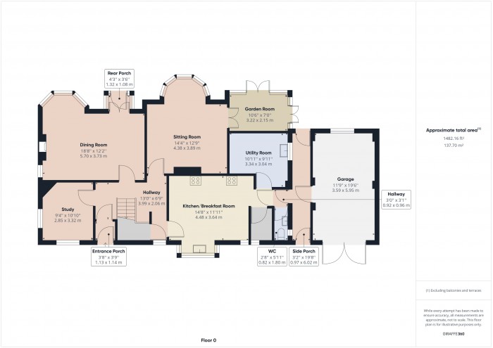 Floorplan for 73 Durleigh Road, TA6