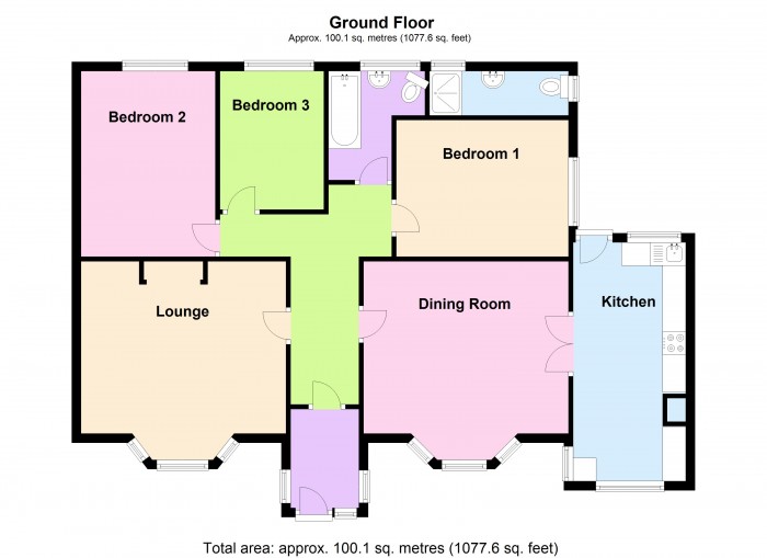 Floorplan for 37A Woolavington Road, TA7