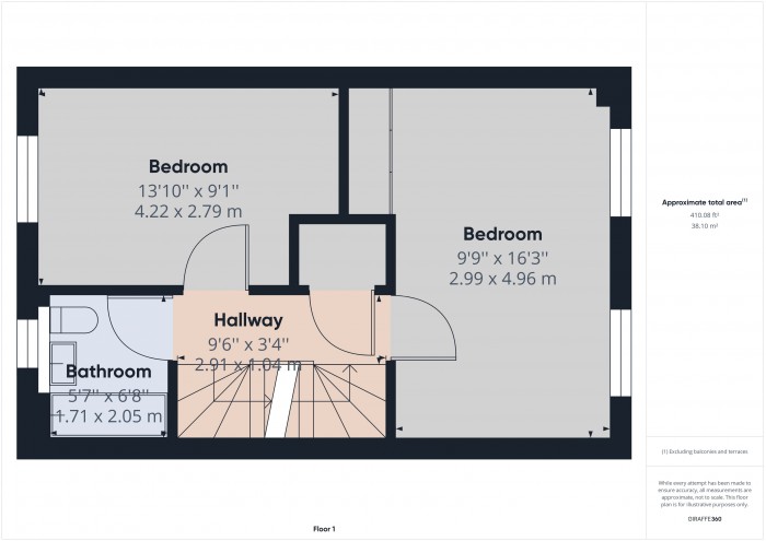 Floorplan for 7 Malherbie Road, TA5