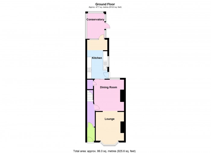 Floorplan for 18 Southgate Avenue, TA6