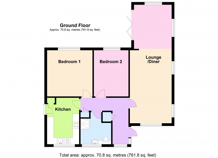 Floorplan for 66 Old Mill Road, TA7