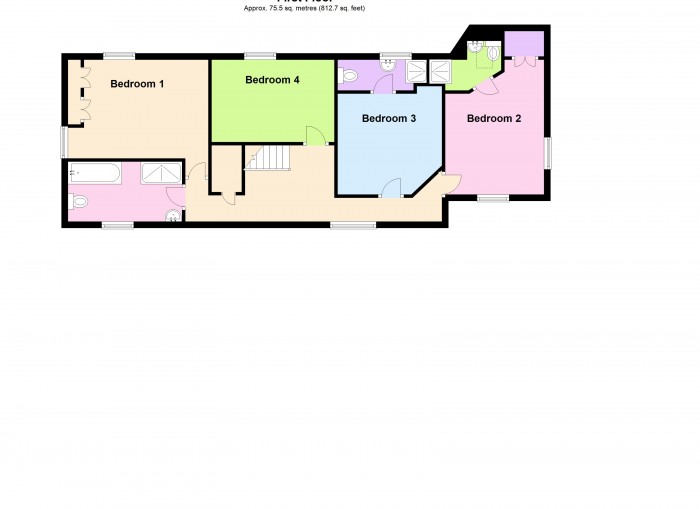 Floorplan for Hockpitt Barn, TA5