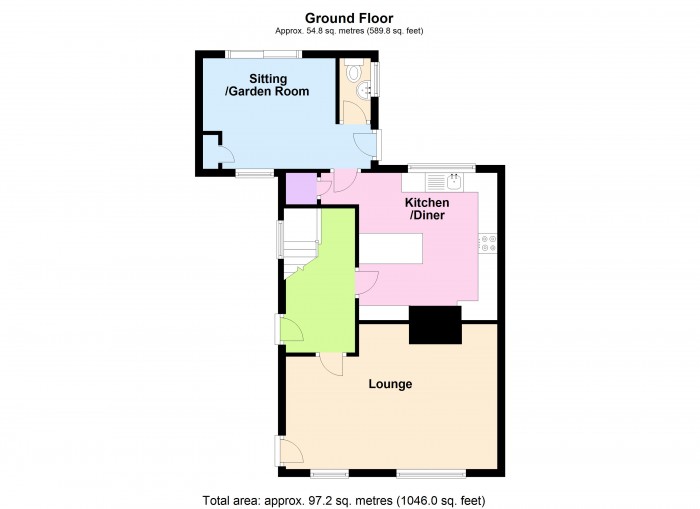 Floorplan for 1 Dunkery Road, TA6