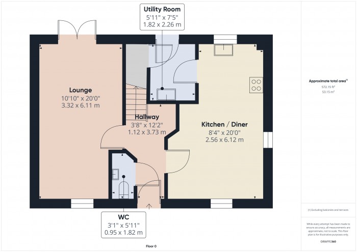 Floorplan for 2 Longhorn Drive, TA6