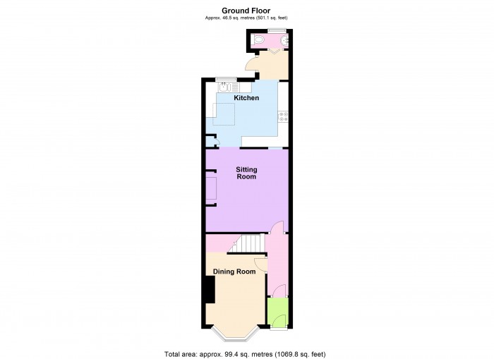 Floorplan for 27 North Street, TA6