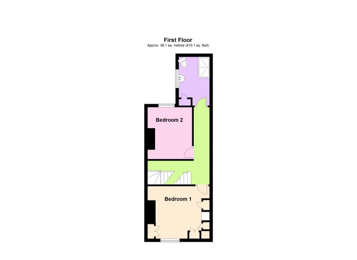 Floorplan for 27 North Street, TA6