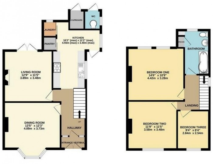 Floorplan for 41 Fernleigh Avenue, TA6