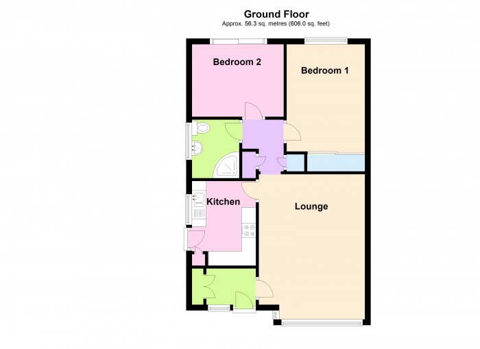 Floorplan for 21 Almond Tree Close, TA6