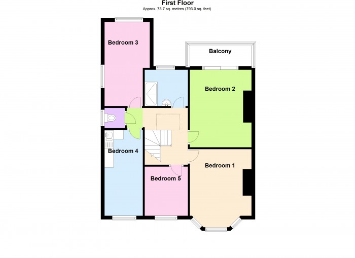 Floorplan for 99 Wembdon Hill, TA6