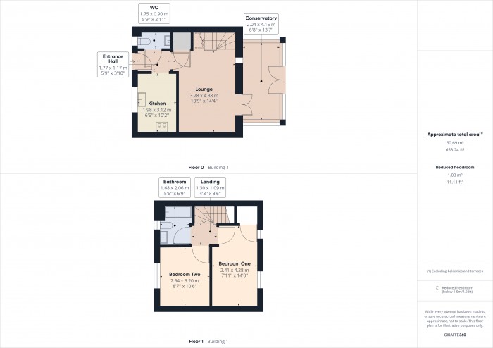 Floorplan for 6 Trivetts Way, TA7