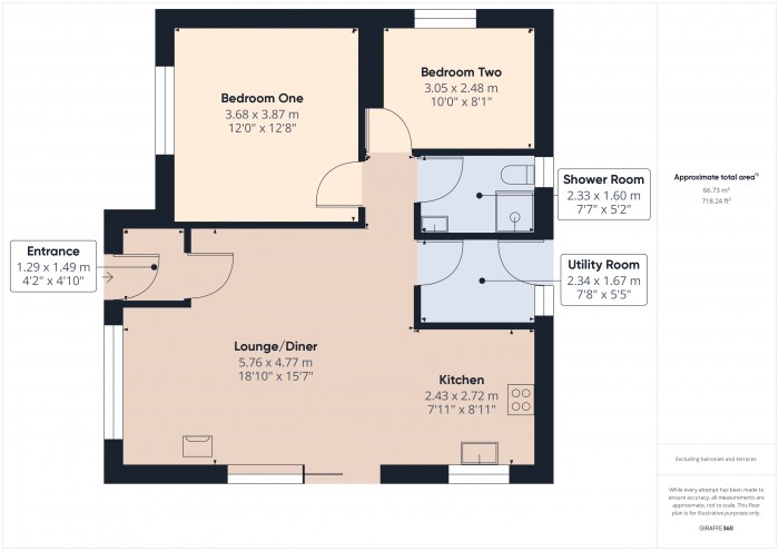 Floorplan for 19 Church Lane, TA7