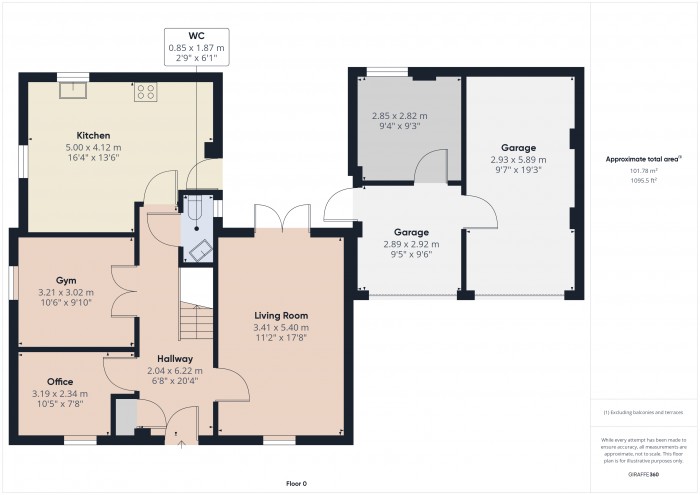 Floorplan for 58 Romney Road, TA6