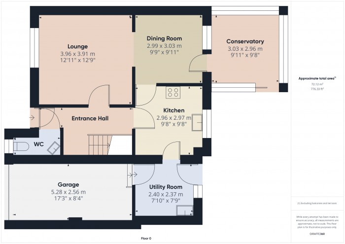 Floorplan for 4 Tudor Way, TA6