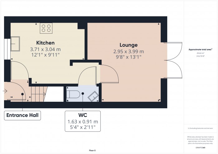 Floorplan for 6 Galloway Drive, TA6