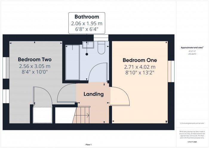 Floorplan for 6 Galloway Drive, TA6