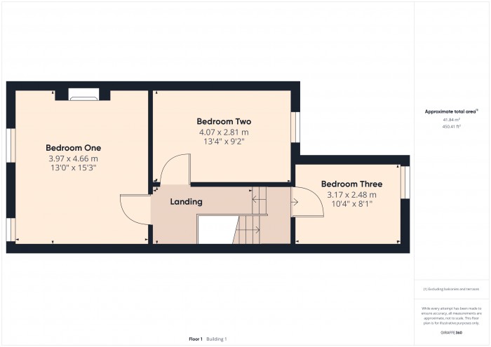 Floorplan for 13 Lyndale Avenue, TA6