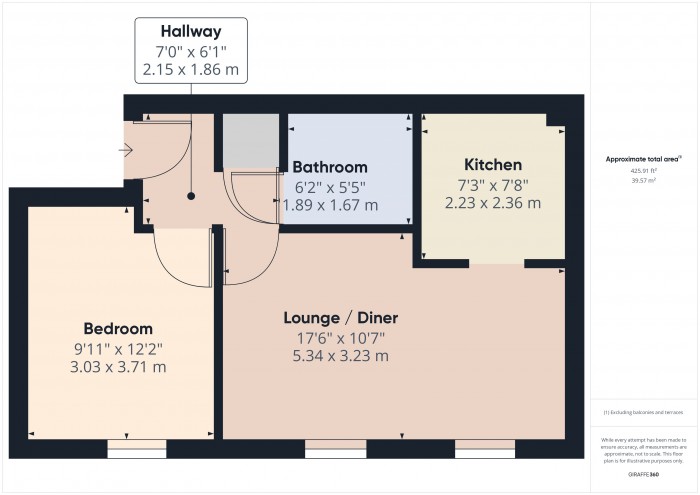 Floorplan for 59 Standish Street, TA6