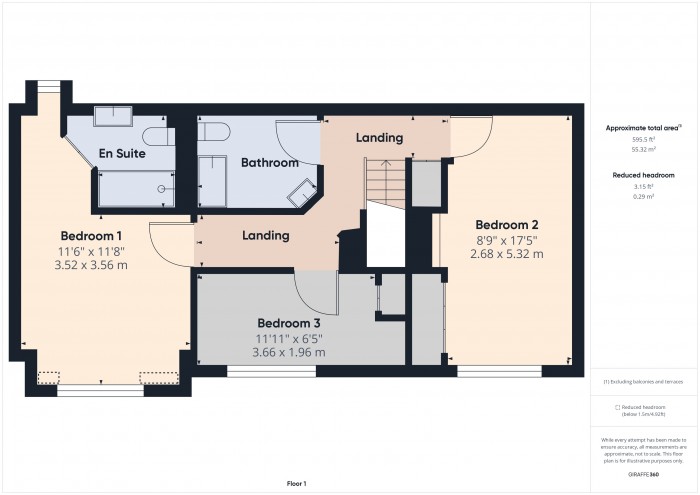 Floorplan for Croom Cottage, TA5