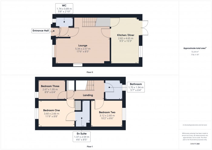 Floorplan for 12 Marsa Way, TA6