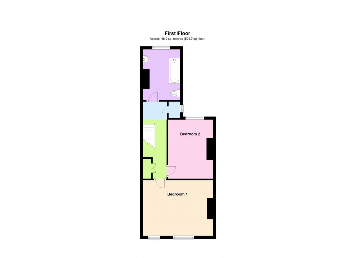 Floorplan for 169 Bristol Road, TA6