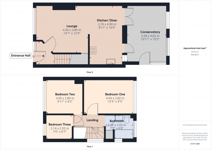 Floorplan for 49 Stafford Road, TA6