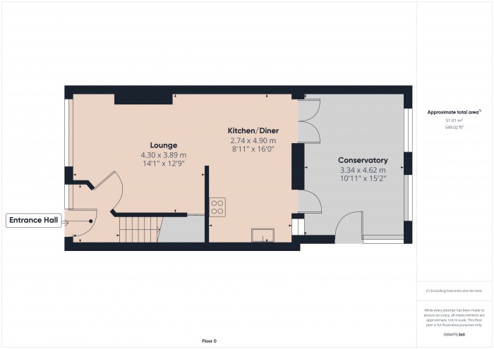 Floorplan for 49 Stafford Road, TA6