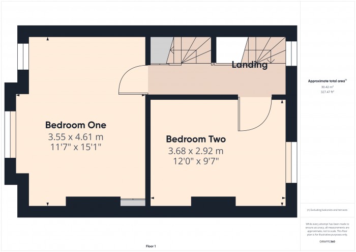 Floorplan for 72 Chilton Street, TA6