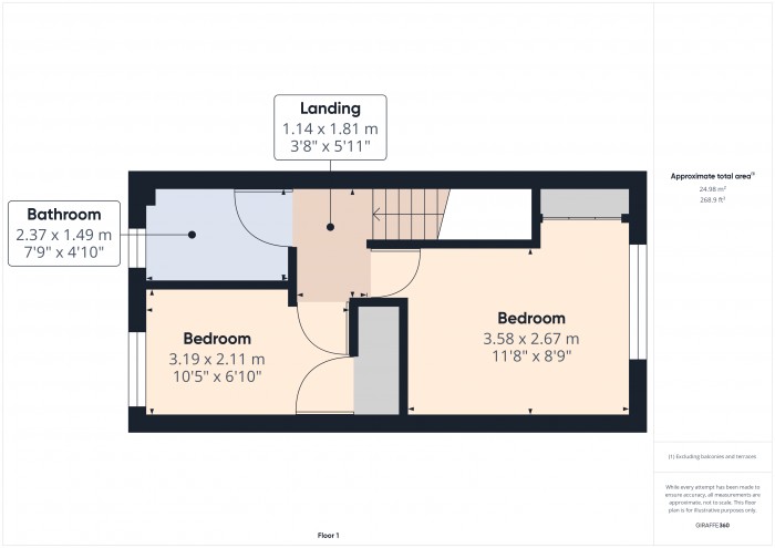 Floorplan for 31, TA6