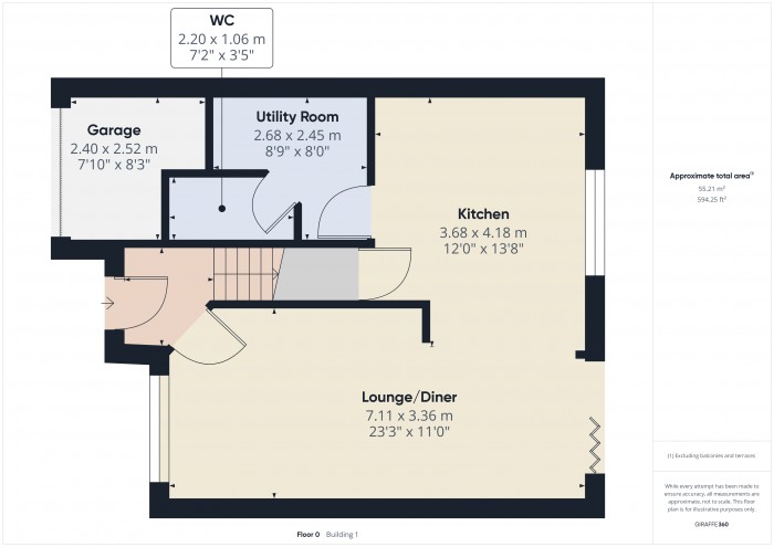 Floorplan for 87 Highcroft, TA7