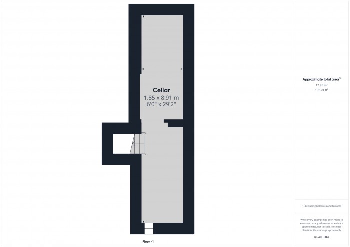 Floorplan for 44 Durleigh Road, TA6