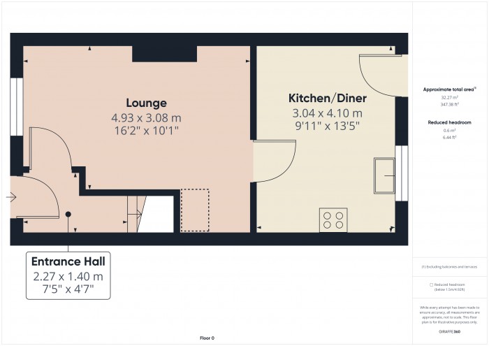 Floorplan for 10 Bush Road, TA5