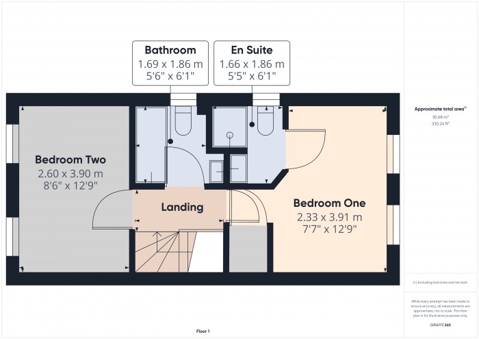 Floorplan for 42 Royal Drive, TA6