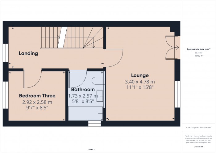 Floorplan for 41 Lavinia Way, TA6