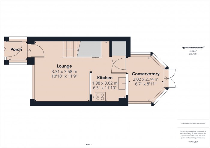 Floorplan for 32 Withygrove Close, TA6