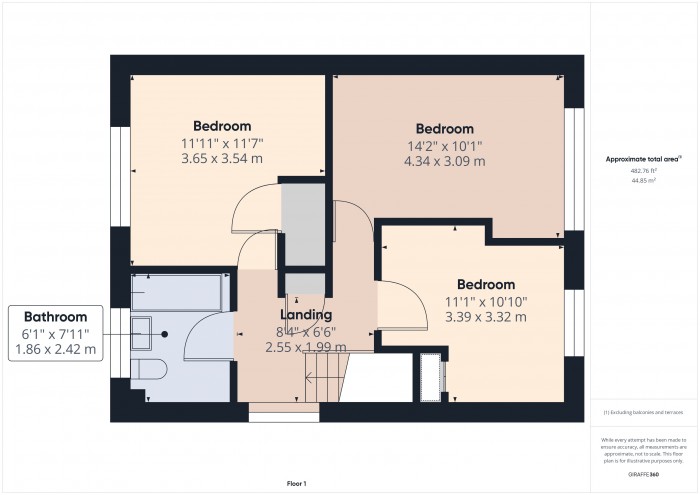 Floorplan for 8, TA7