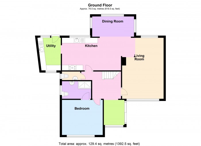 Floorplan for 7 Wilsons Close, TA5