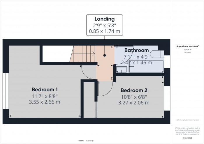 Floorplan for 12 Kirk Drive, TA7