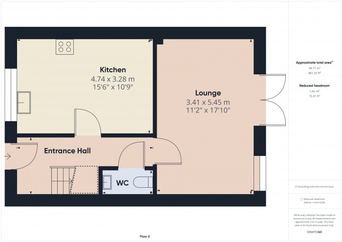 Floorplan for 6 Stag Valley Road, TA6