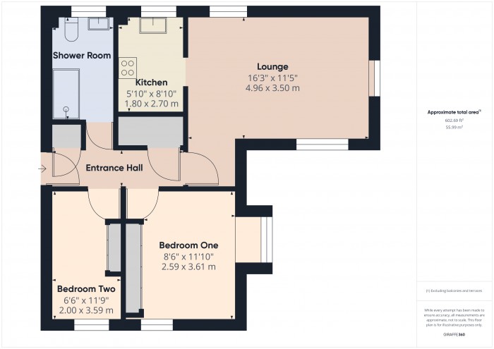 Floorplan for 7 Drakes Close, TA6