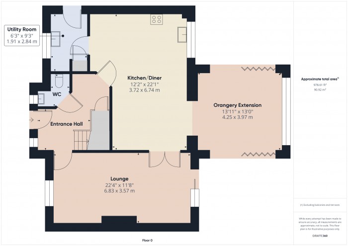 Floorplan for 25 Stag Valley Road, TA6